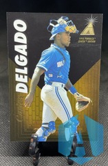 1995 Pinnacle Zenith Edition Carlos Delgado #14 Toronto Blue Jays
